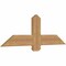 Ekena Millwork Eugene Smooth Timber Gable Bracket, Western Red Cedar, 48"W x 16"H x 1 1/2"D x 5 1/2"F, 8/12 Pitch GBW048X16X0206EUG00SWR - alternate 2